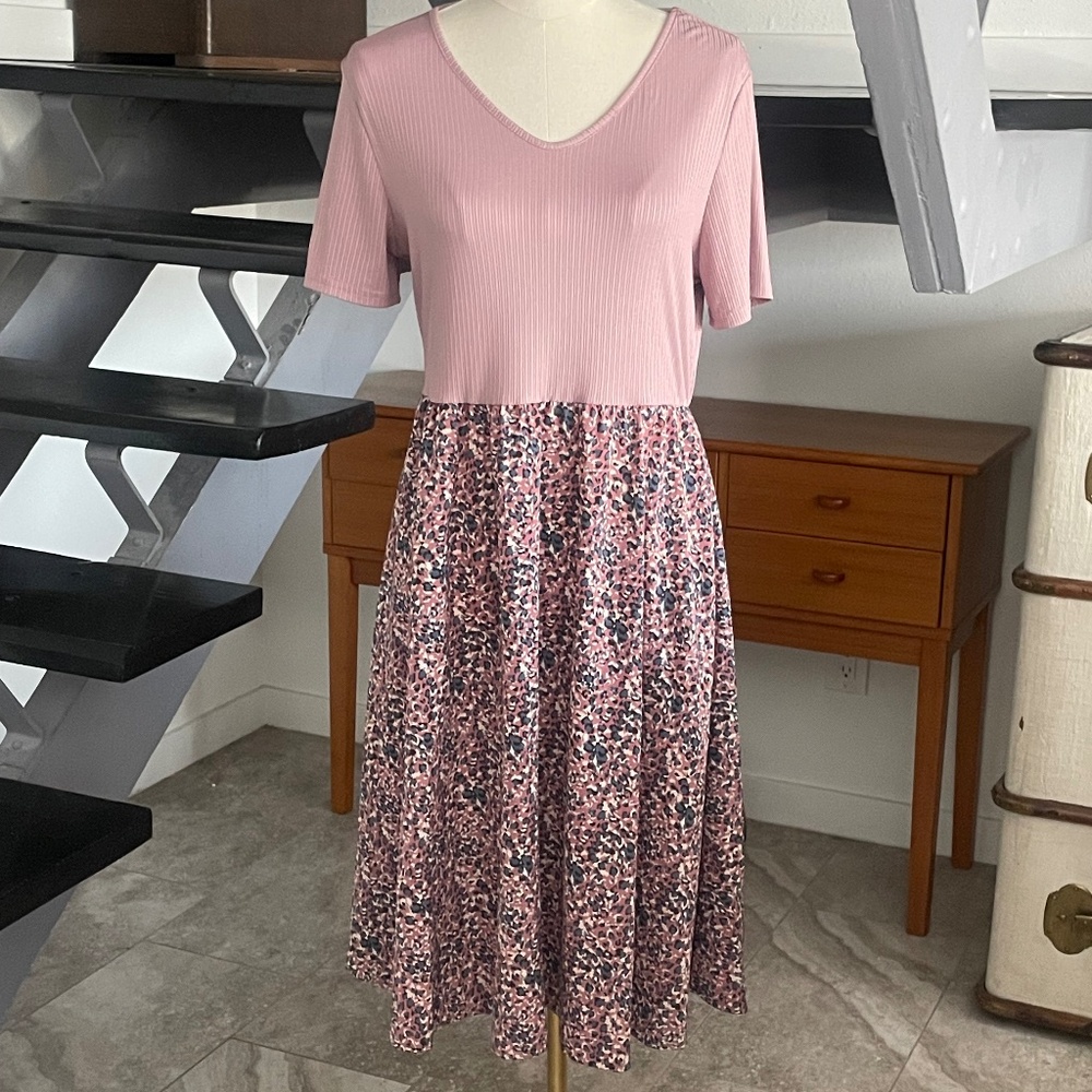Mauve dress